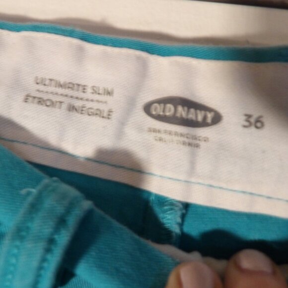 Old Navy Ultimate Slim Etroit Shorts Sz 36 - Picture 4 of 6